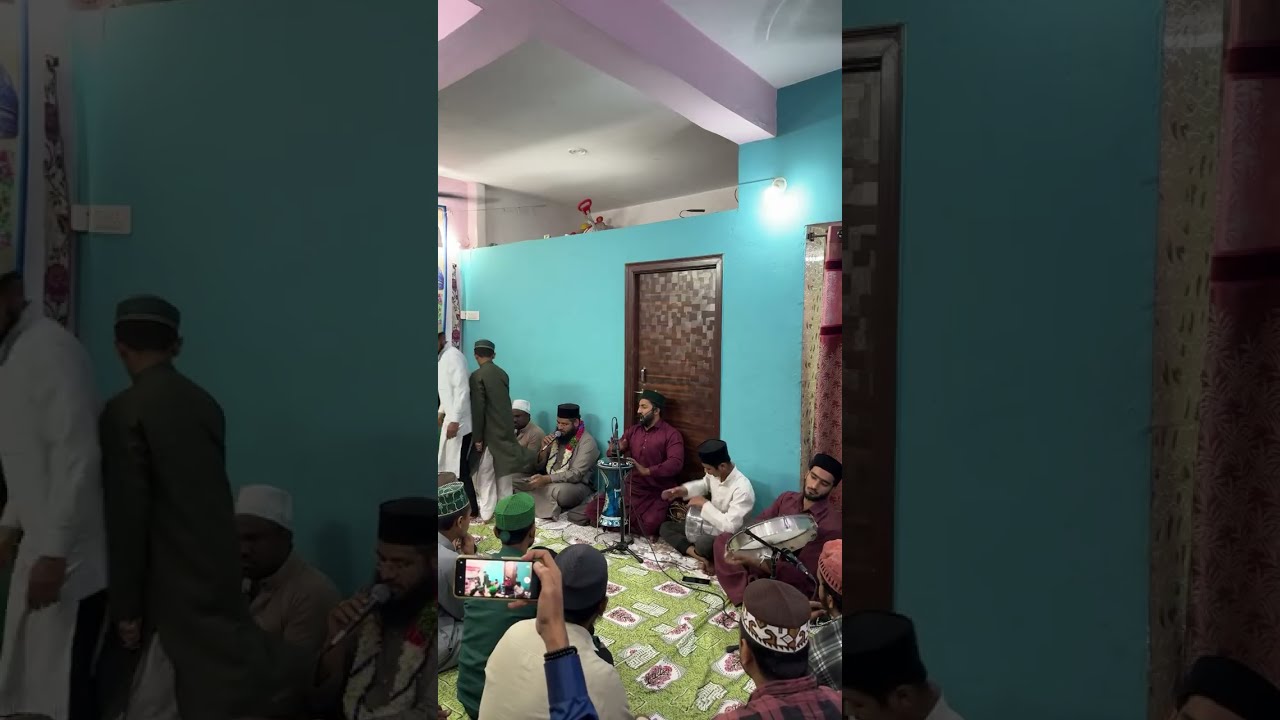 Mehfil e naat at Madina gulshan 