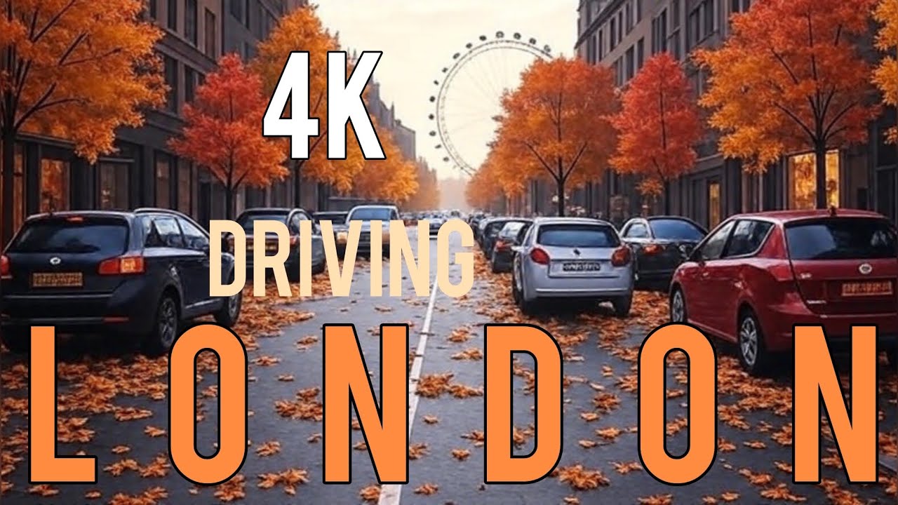 Driving Through Central London | Relaxing 4K City Drive (No Talking)