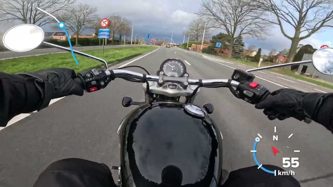 Triumph Bonneville Speedmaster 1200 - chill ride good sound