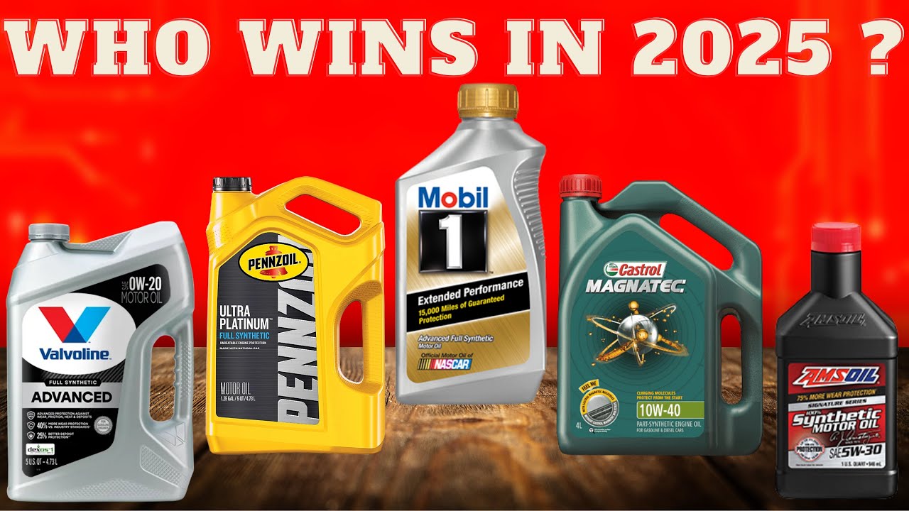 TOP 5: Best Synthetic Oils 2025 [The Ultimate Engine Protection]