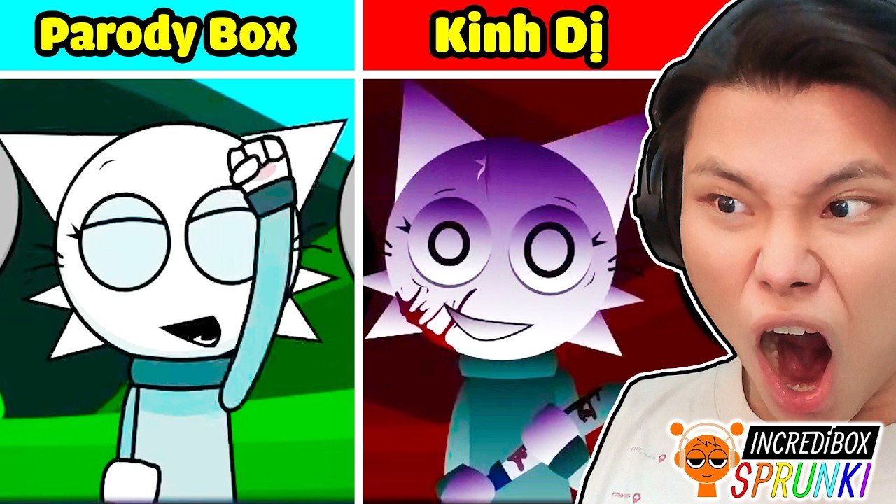 💯SPRUNKI HỘP NHẠC PARODYBOX SIÊU KINH DỊ😵🎶JAYGRAY THÍCH ÂM NHẠC INCREDIBOX SPRUNKI PARODYBOX CỰC HAY