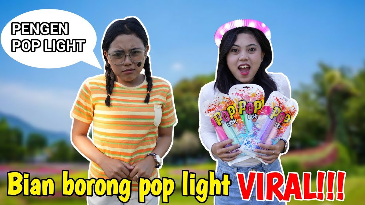 SARI PENGEN POP LIGHT MAINAN VIRAL ISI LAMPU, BIAN BORONG DIALFAMART?! | Mikael TubeHD