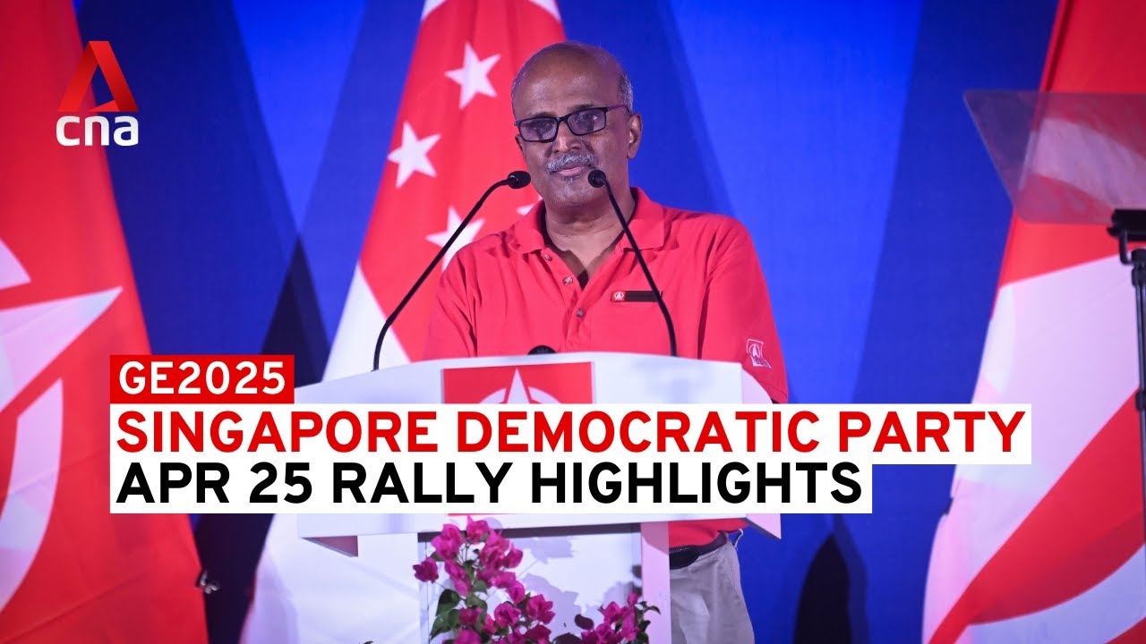 GE2025: Singapore Democratic Party rally for Bukit Panjang SMC | Highlights