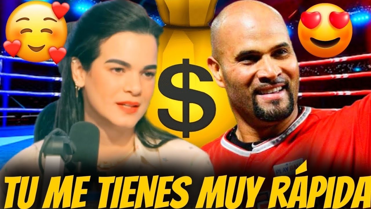 NICOLE FERNÁNDEZ SE PONE RAPIDA CON ALBERT PUJOLS
