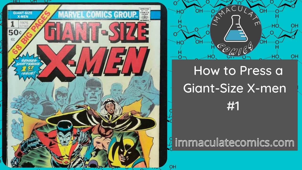How to press a Giant Size X-men #1