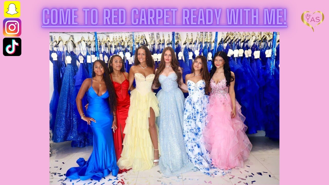 Come to red carpet ready with me! 