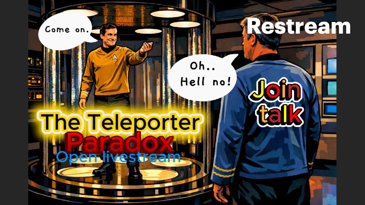 What makes it You? The teleporter problem. #identity