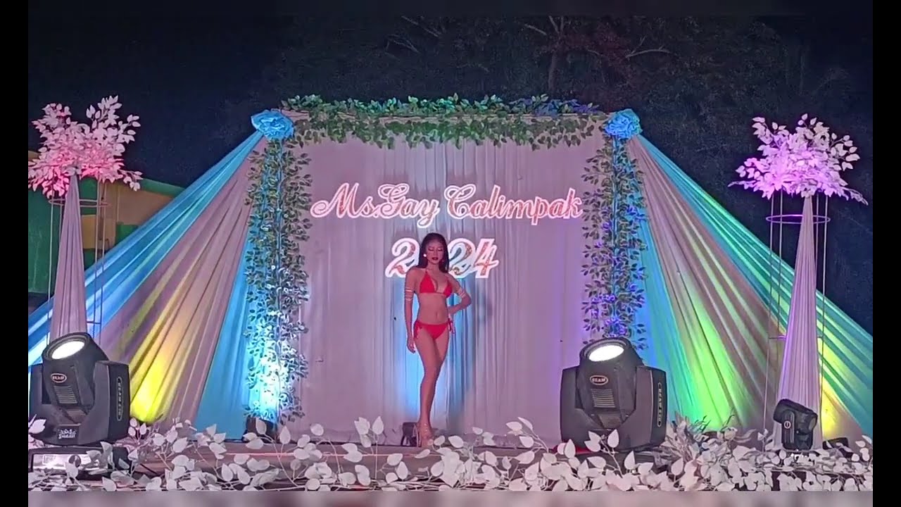 MISS GAY CALIMPAK 2024 swimsuit round
