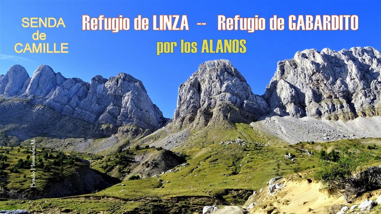 Senda de Camille: etapa Refugio de Linza - Refugio de Gabardito, por Sierra de los Alanos (Pirineos)