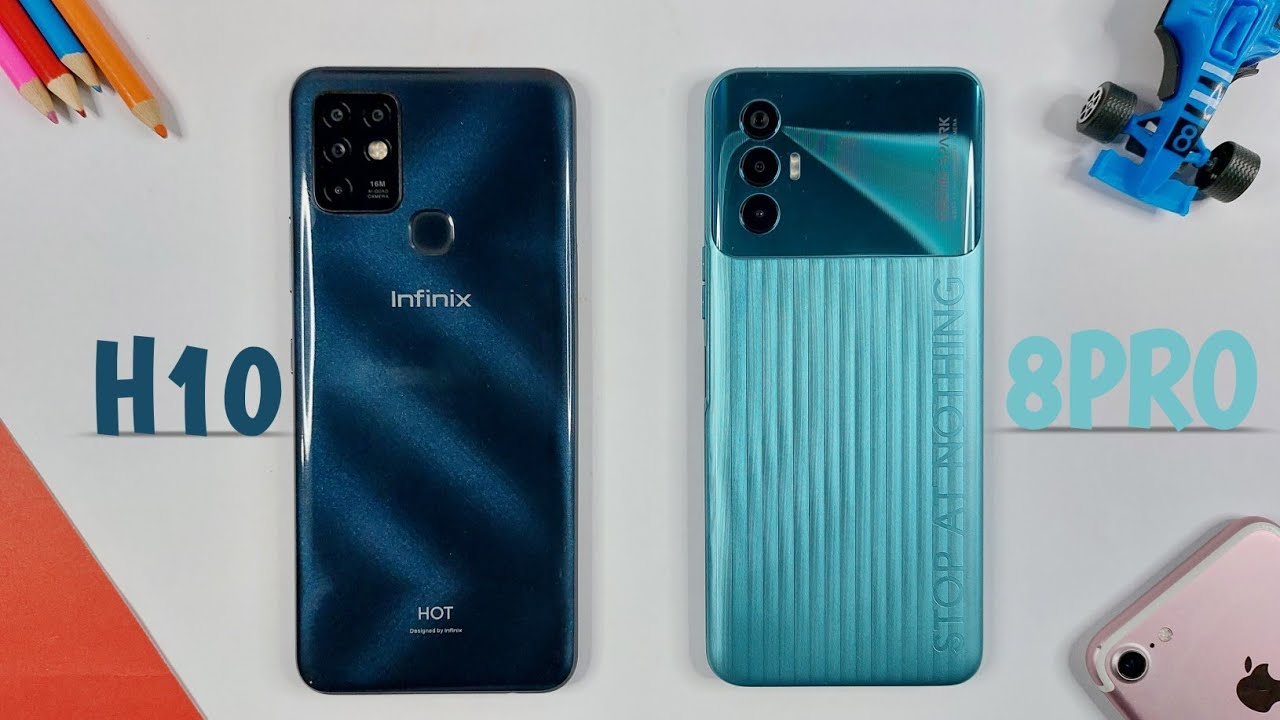 Tecno Spark 8 Pro Vs Infinix Hot 10 Speed Test Comparison