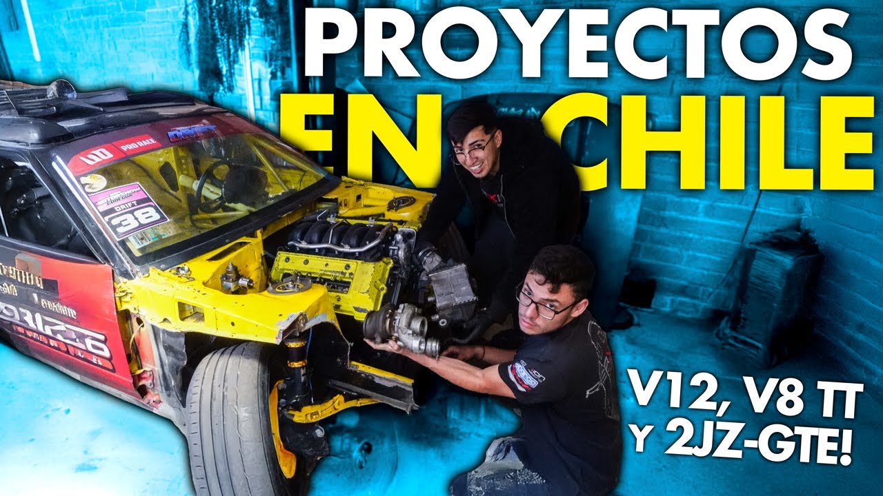 ARMANDO UN S13 V8 TWIN TURBO EN CHILE | Joaquin Neuhaus