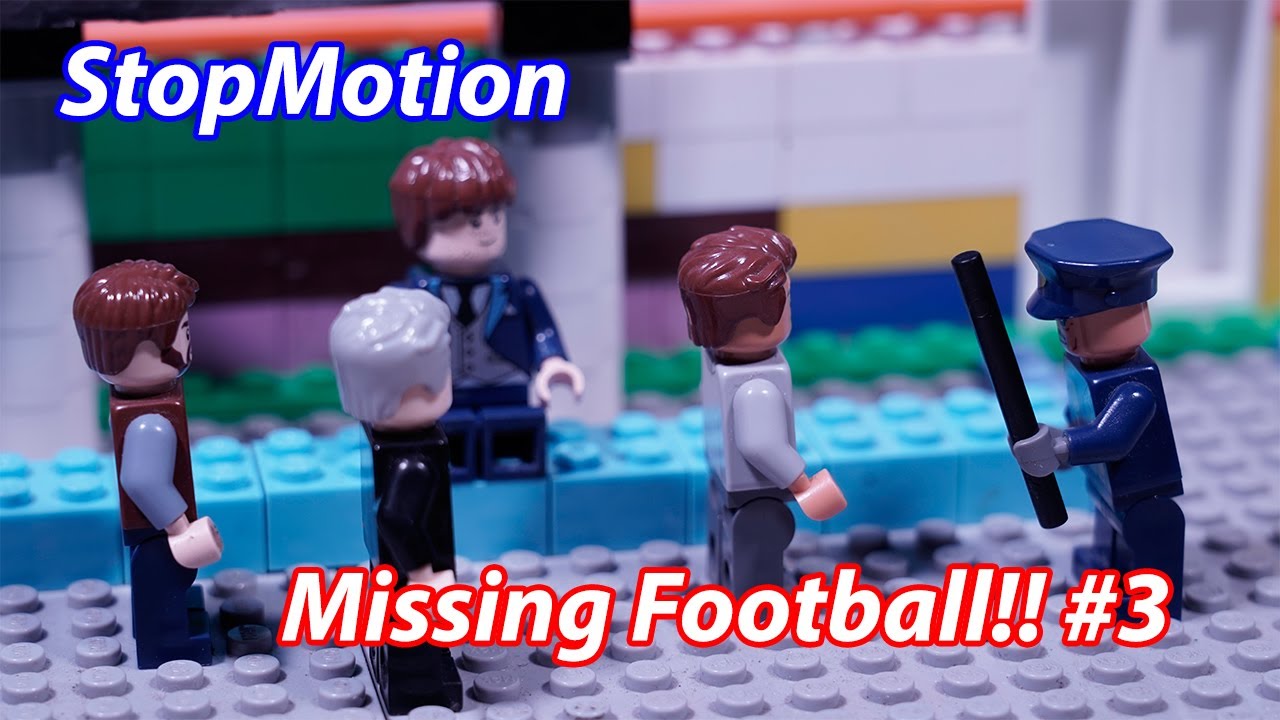 Lego Stop motion : Missing Football Because Coronavirus [ Brick build HD ]