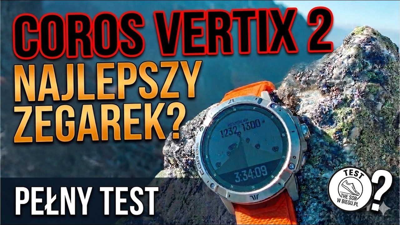 RECENZJA COROS VERTIX 2 &ndash; Szczeg&oacute;łowy TEST w terenie, na rowerze, basenie i siłowni!