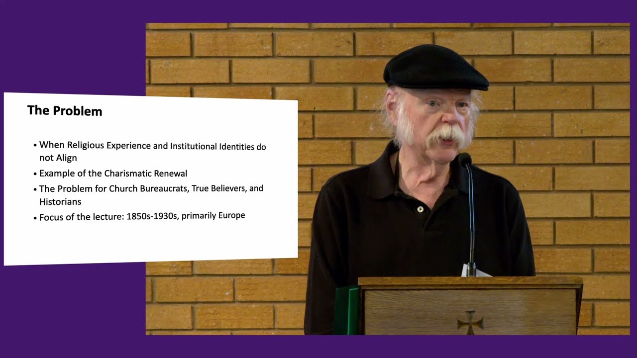 2024 MWRC Annual Lecture, Prof David Bundy, 'Religious Experiences and Institutional Identities'