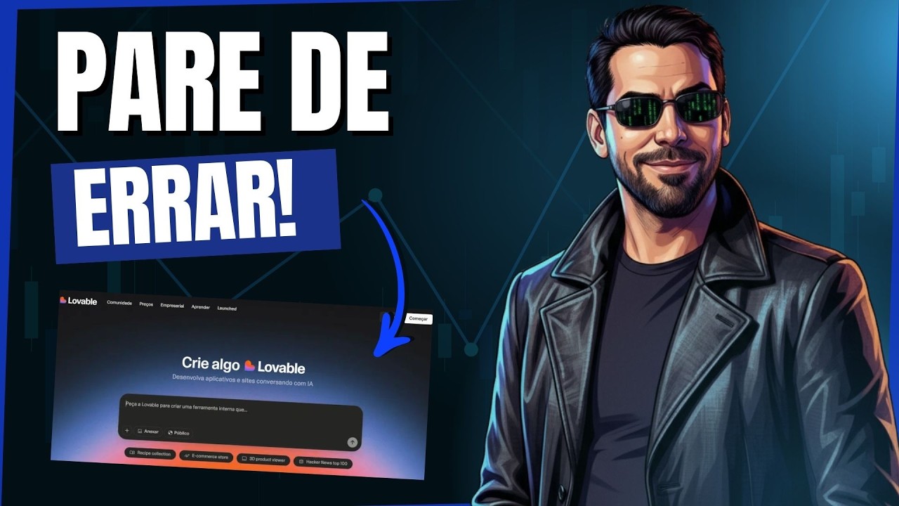 O Melhor Método Para Criar Sistemas com IA do Zero! (Não comece pelo Lovable!)