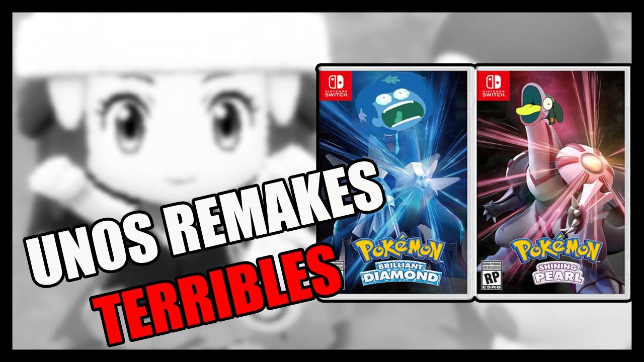 Diamante Brillante y Perla Reluciente son los PEORES Remakes de Pokémon