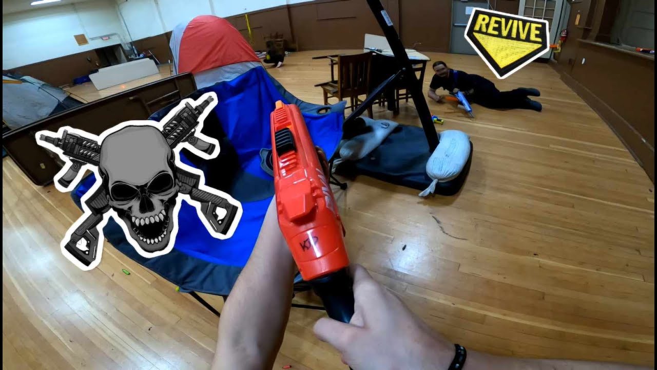 NERF Call Of Duty GUNFIGHT (IN REAL LIFE) Gym Battles ep. 3