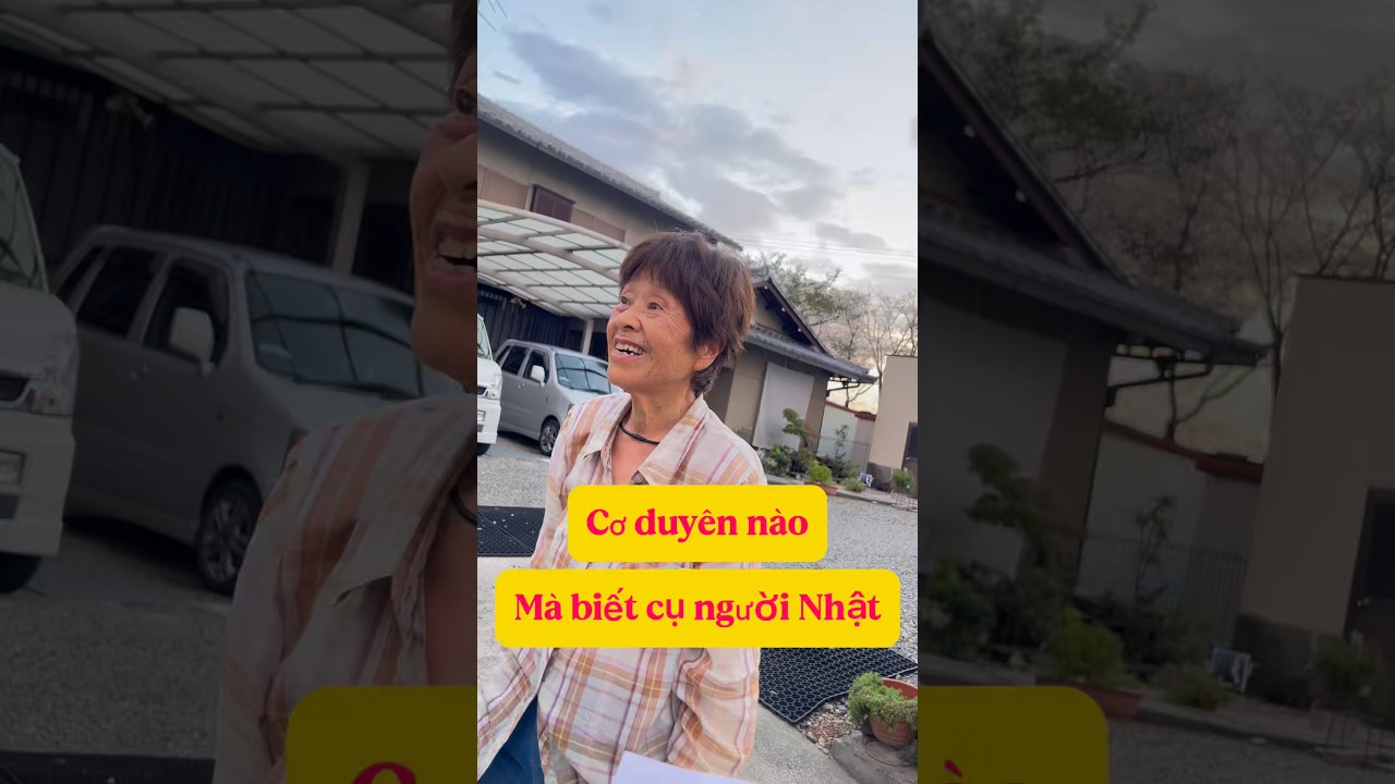 Cơ duy&ecirc;n n&agrave;o gặp được cụ người Nhật tốt bụng n&agrave;y #cuocsongnhatban #nhattuan #cuocsongnhat
