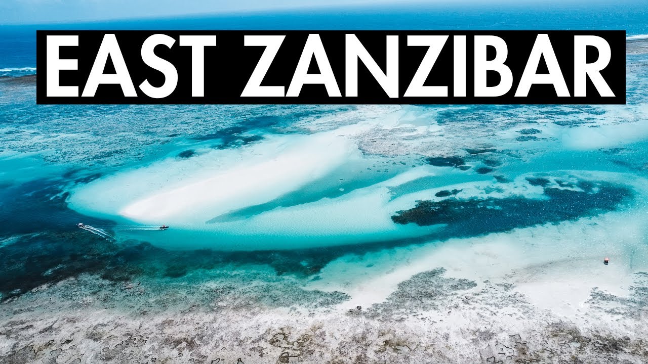 ZANZIBAR'S Stunning East Coast Drone Flyover (Michamvi/Pingwe)