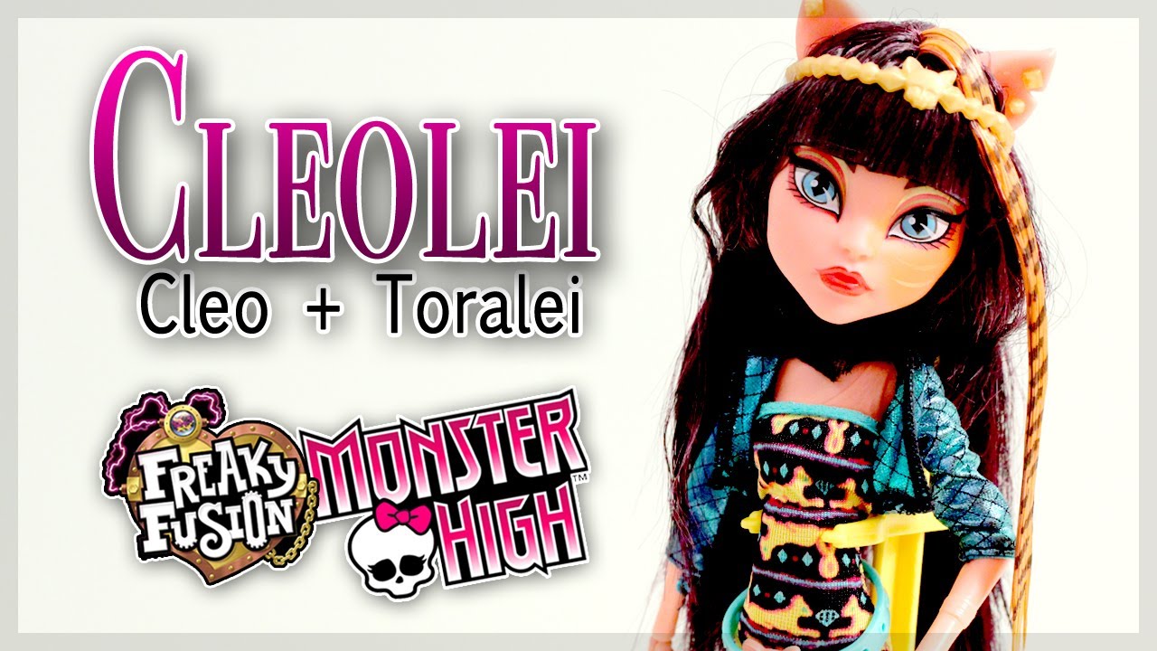 Monster High : Freaky Fusion Hybrid - Cleolei ( Cleo & Toralei )
