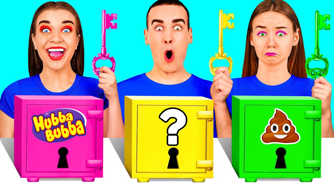 Solve the Mystery Challenge of 1000 Keys | Funny Kitchen War by BooBoom Challenge