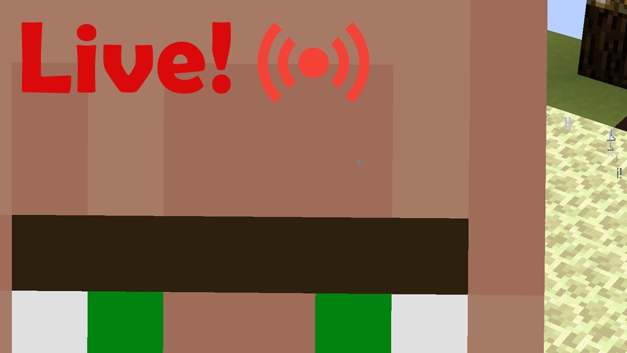 VILLAGERS EQUAL PROFIT MINECRAFT SURVIVAL LIVE STREAM