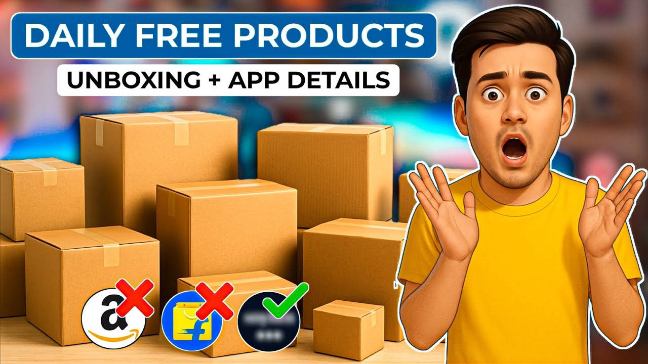 I Got 500+ Free Products From 1 App 🤯 Free sample products today | Smytten free sample review