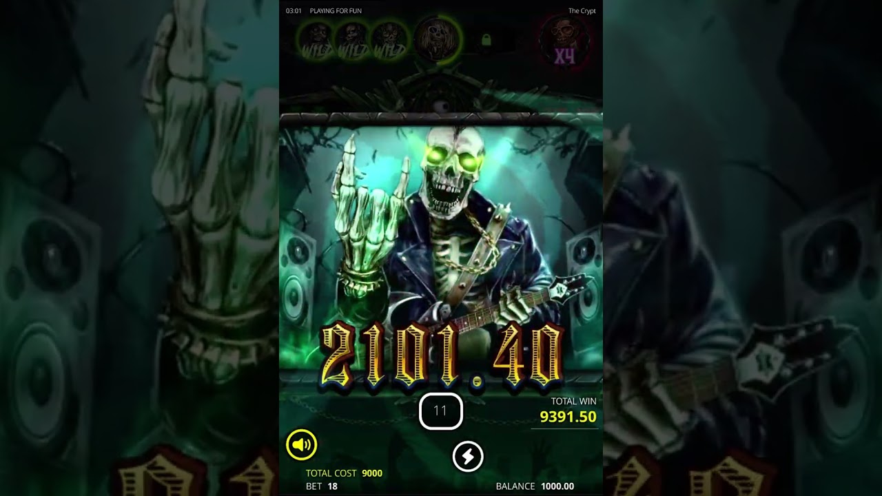 SUPER JACKPOT NO LIMIT CITY THE CRYPT