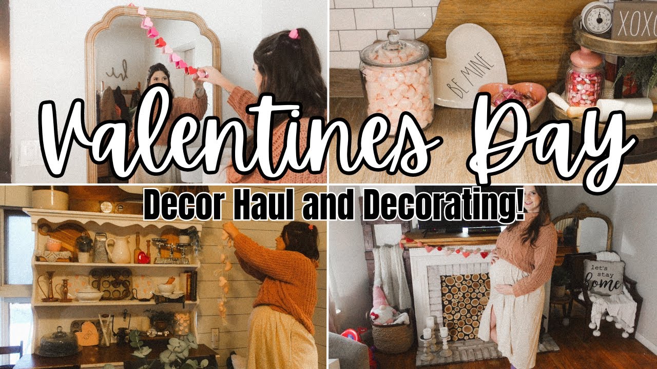 Valentines Day Decorate with Me 2024 // Valentines Day Decor Haul