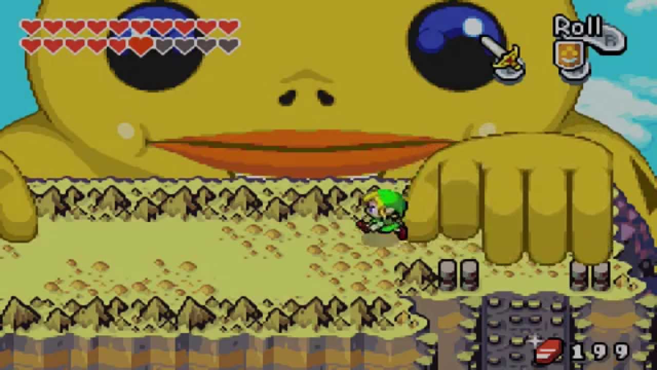 Legend of Zelda: Minish Cap- Goron Cave & Mirror Shield