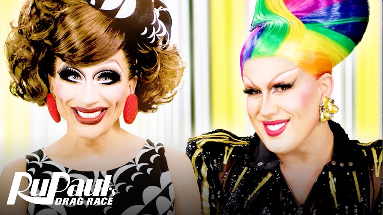 The Pit Stop S18 E06 🏁Bianca Del Rio & Tina Burner Say “Good Morning” I RuPaul’s Drag Race