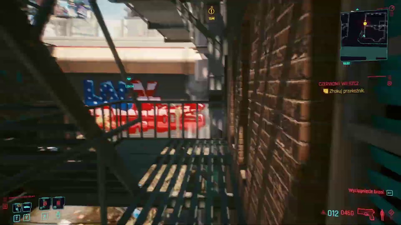Cyberpunk 2077 Quest bug czerwony wieszcz
