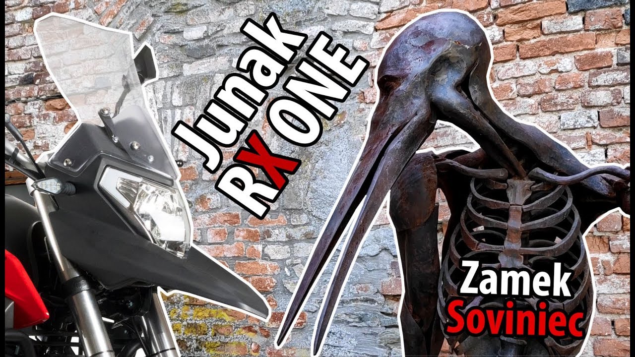 Junak RX ONE 125 - Zamek Soviniec w Czechach