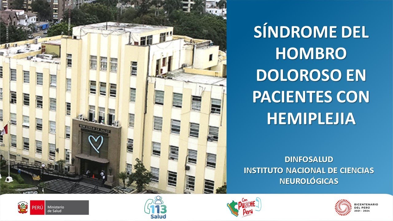 SÍNDROME DEL HOMBRO DOLOROSO EN PACIENTES CON HEMIPLEJIA