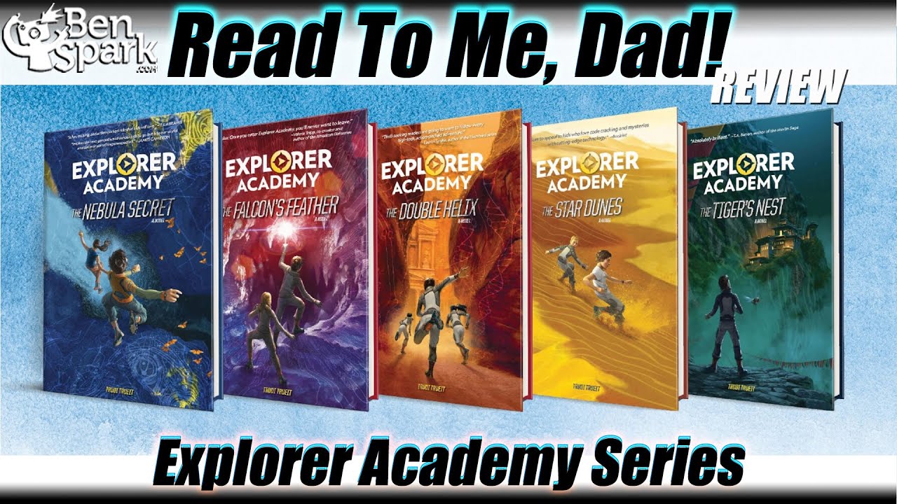 Read to Me, Dad! Review - Explorer Academy Series Books 1-5 by Trudi Trueit - National Geographic