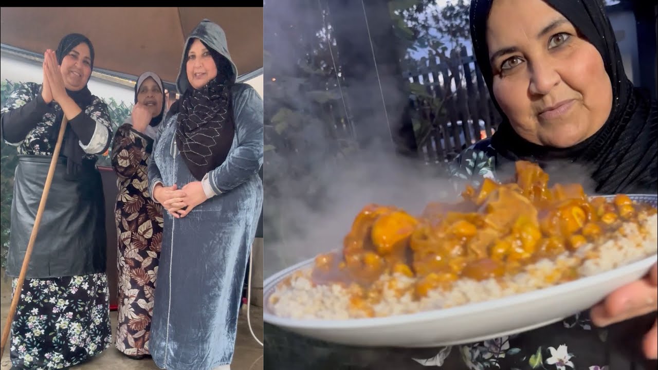￼￼ يوم ممطر  وطبق التشيشة بكرعين البقري توالم البرد😋