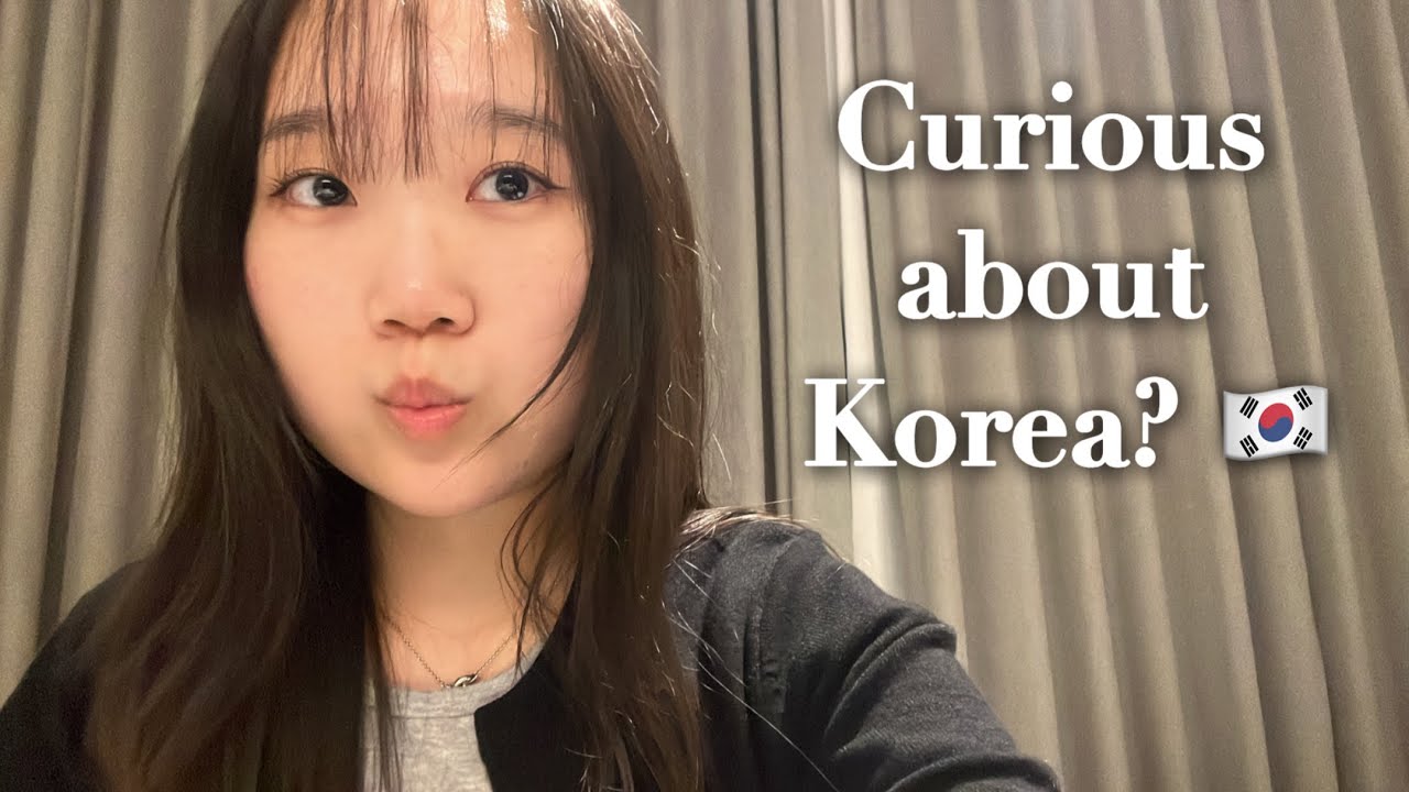 I wanna talk about Korea in English