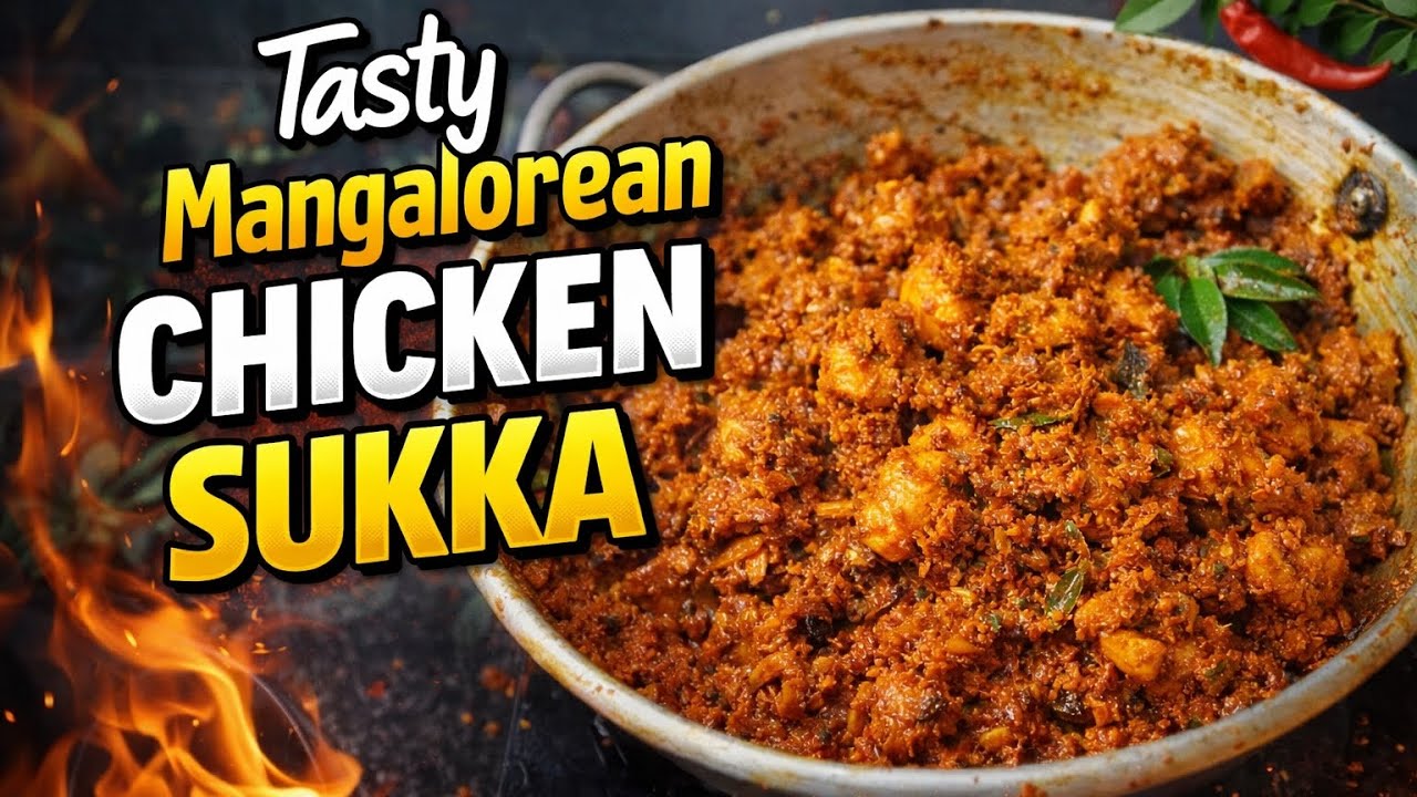 Tasty Manglorean Chicken Sukka recipe...