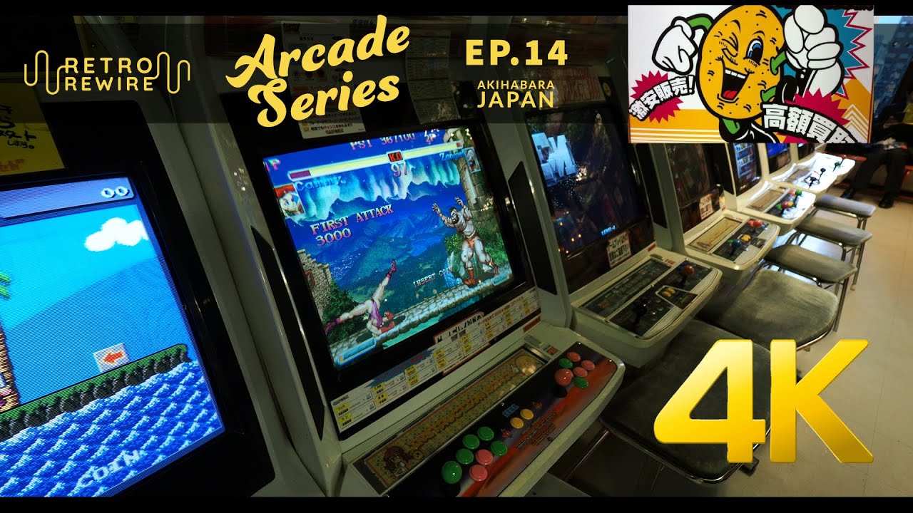 Super Potato Retro Arcade 4k | Akihabara, Japan | Arcade Series | Retro ReWire