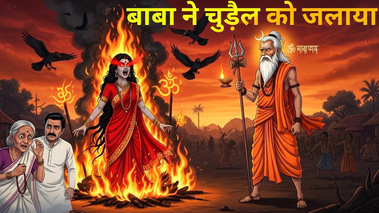 चुड़ैल चांदनी की शादी 👰 | Horror Story in Hindi | गाँव की सबसे डरावनी रात 🌕 | Realistic 2D 