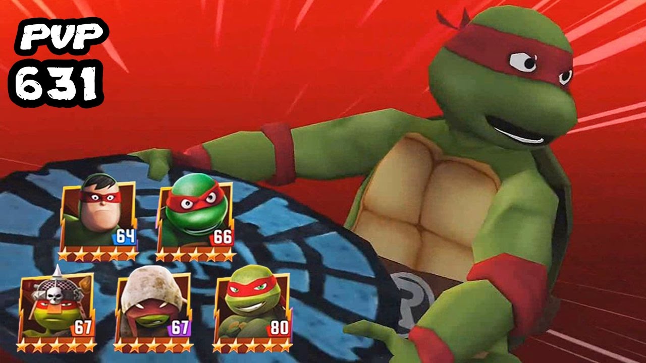 TMNT Legends PVP 631 (Pulverizer, Raphael Nick, Raphael LARP, Raphael Vision Quest, Raphael Classic)