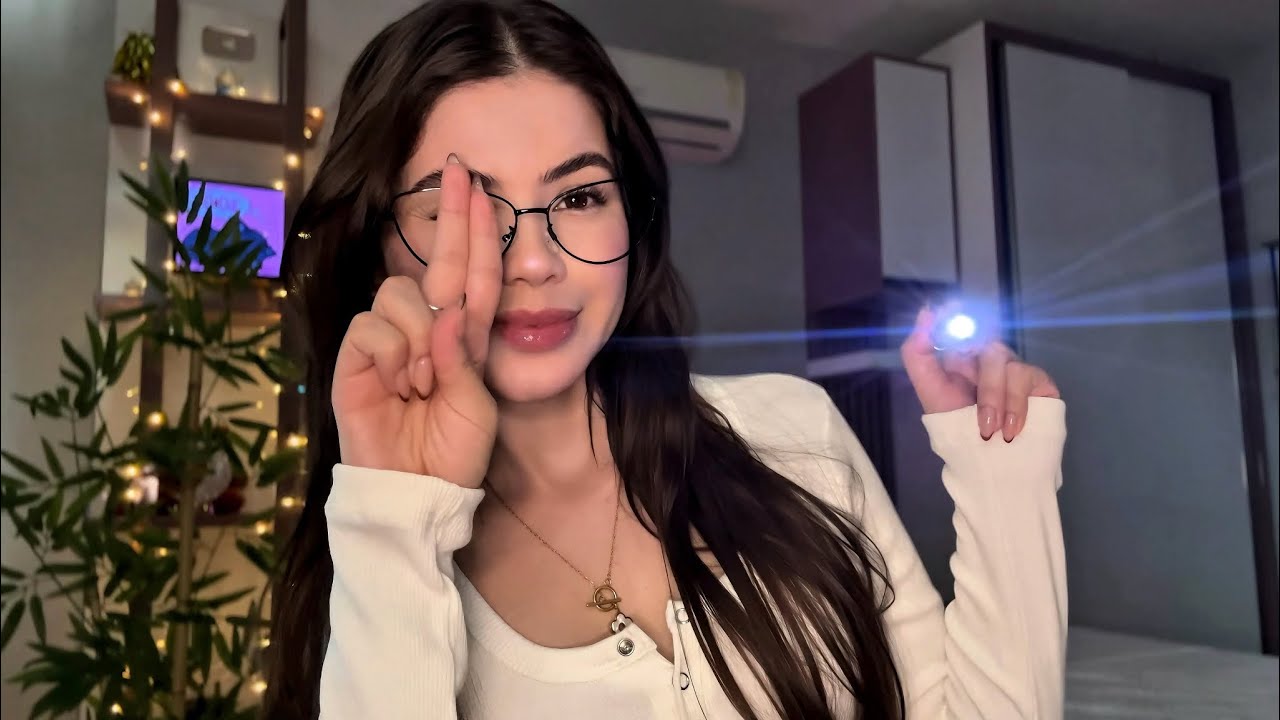 ASMR | Exame de Vista no Oftalmologista - Roleplay 👩&zwj;⚕️👀