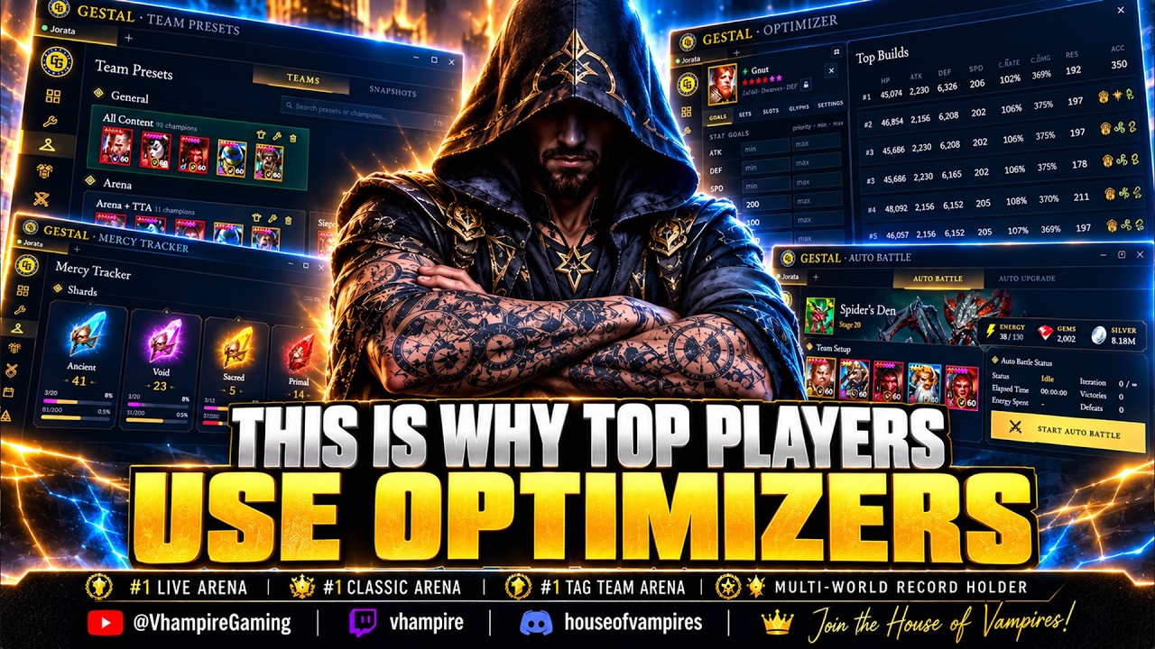 How Gestal Optimizer TRANSFORMS Your Raid Account in Seconds!