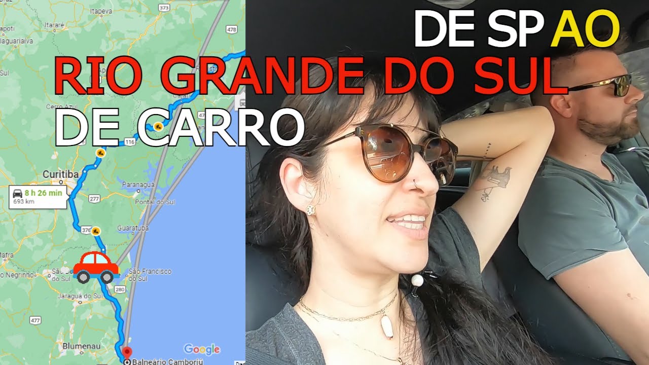 DE SÃO PAULO AO RIO GRANDE DO SUL DE CARRO / Até Balneário Camboriú / Parte 1