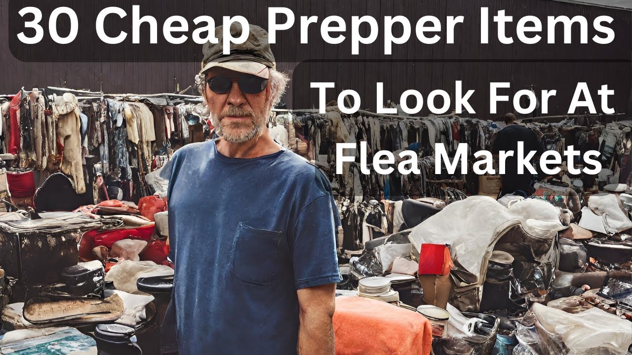30 Cheap Prepper Items To Look For At Flea Markets