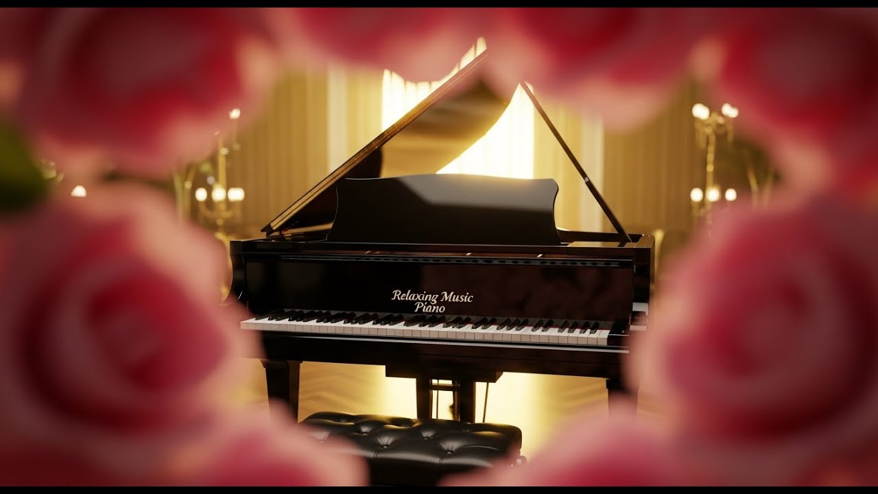 Relaxing Piano Music for Late Night Calm and Sleep 🌌 Soft Piano Instrumental Healing