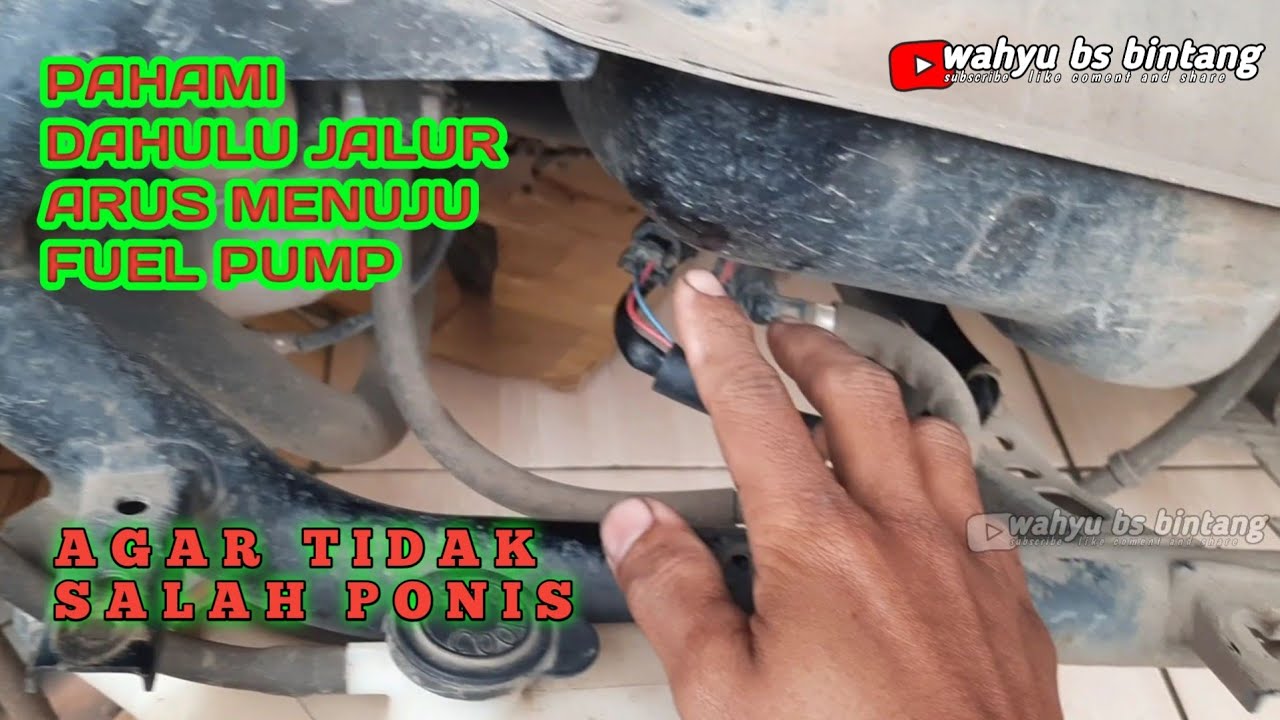 Cara cek fuelpump nmax tidak dengung