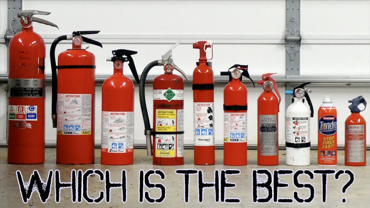 Лучший огнетушитель для вашего дома