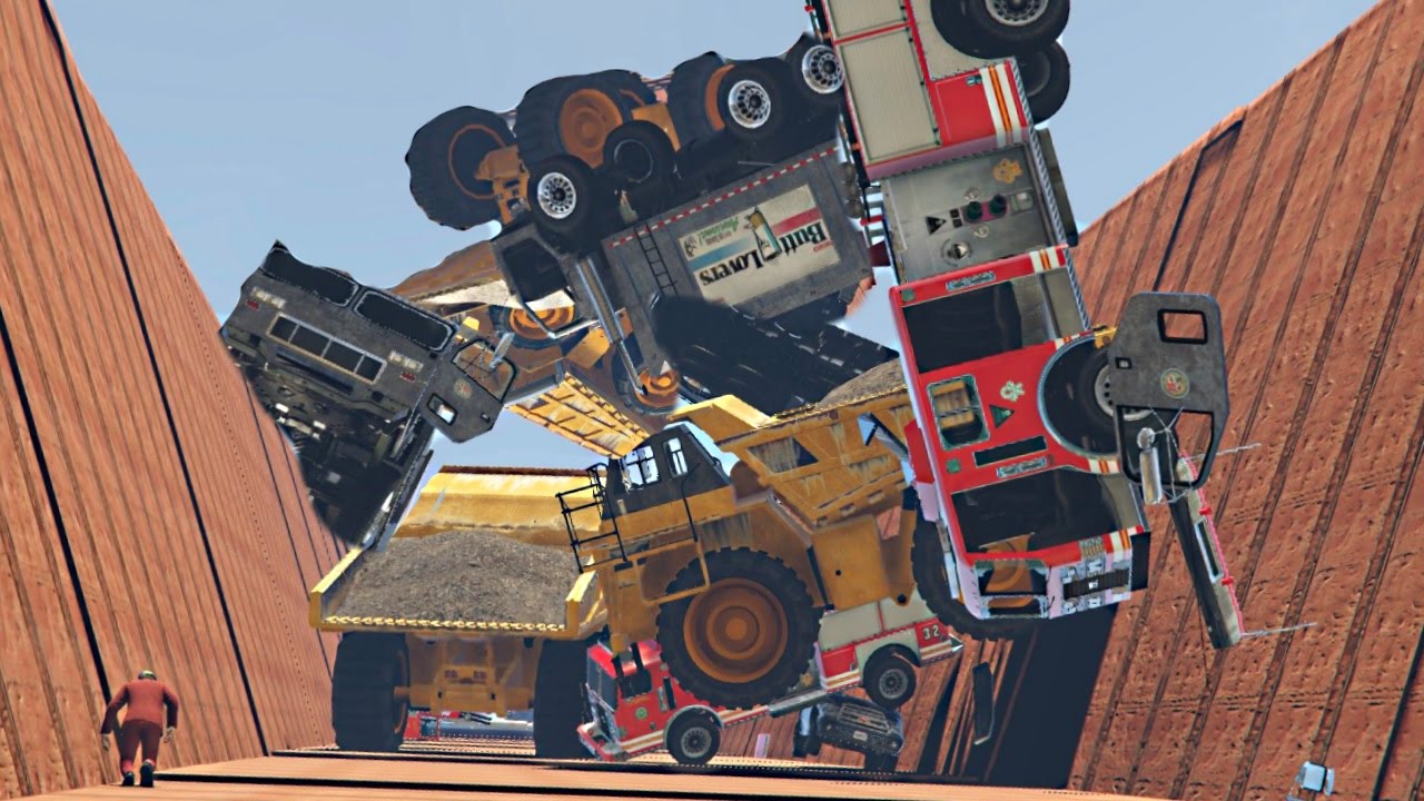 AVALANCHE DEATH FALL! (GTA 5 Funny Moments)