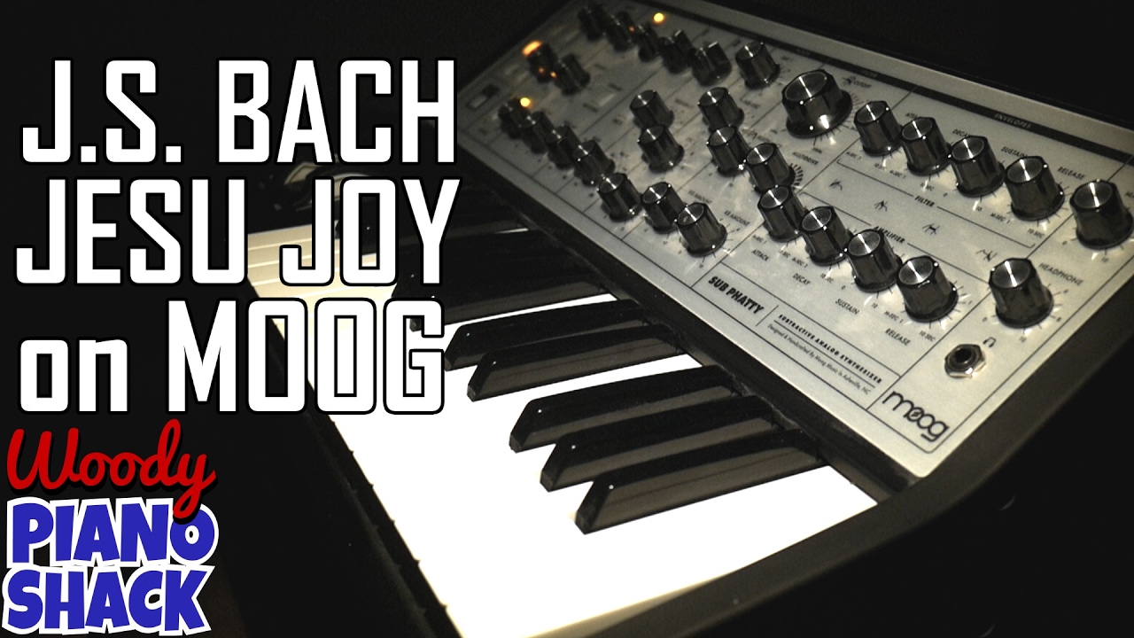 Jesu Joy of Man's Desiring on Moog synthesizer | Johann Sebastian Bach 1716